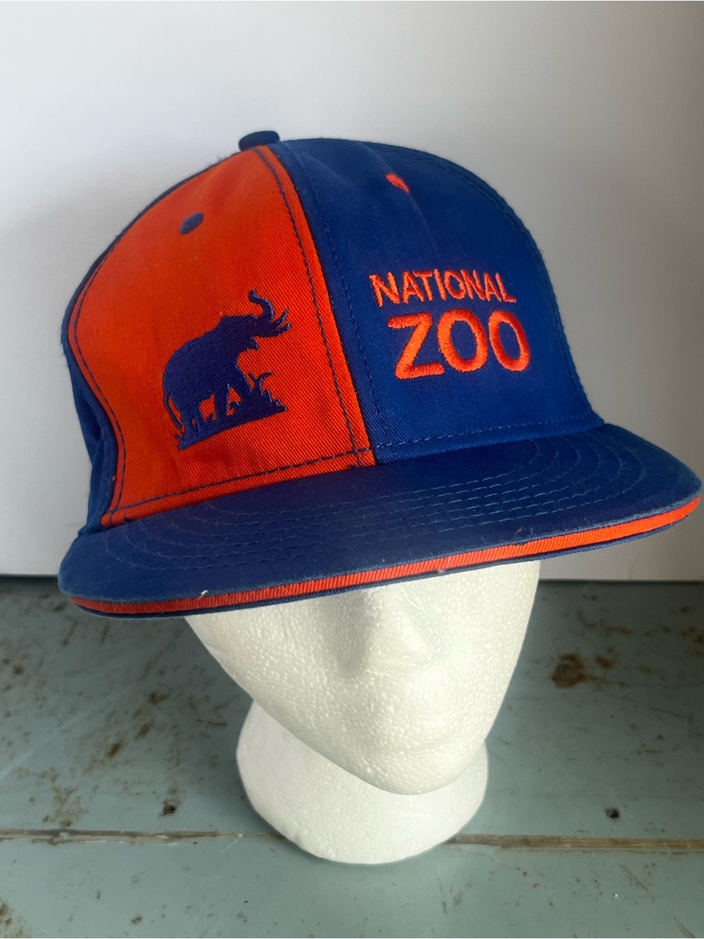 National Zoo Two-Tone Orange & Blue Snapback Hat